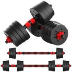 Verstelbare Dumbbell 30kg | Compact | OP=OP, Overige materialen, Rug, Krachtstation, Nieuw