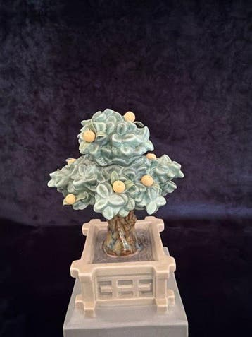 Lladró - Beeldje - Arbre en pot - Porselein
