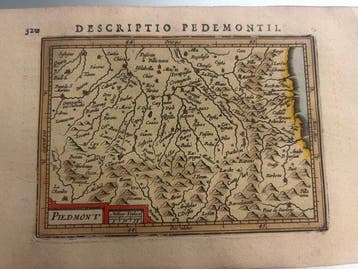 Italië - Piemonte; Petrus Bertius (Pieter de Bert, 1565-, Nieuw