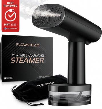 2dekans | FLOWSTEAM® Luxe Kledingstomer - Handstomer &, Ophalen of Verzenden, Gebruikt