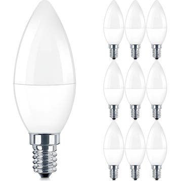 LED Lamp 10 Stuks - E14 Fitting - Brinton - 5W 470lm - 865, Ophalen of Verzenden, Nieuw, E14 (klein), Led-lamp