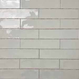 Wandtegel Cifre Block Cool Handvorm Grijs Glans 7,5x30, Nieuw, 20 tot 40 cm, 10 m² of meer, Wandtegels