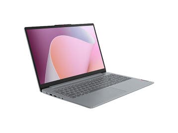 Lenovo - Ideapad Slim 3 15amn8 - 15.6 inch - Arctic Grey, Computers en Software, Beeldschermdiagonaal (cm/inch)->39.6 cm / 15.6 inch
