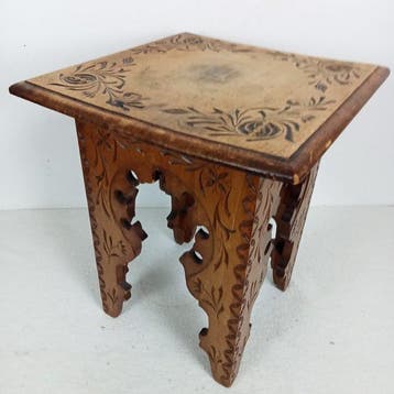 Bijzettafel - Cedar - Moors bijzettafeltje