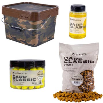 Ultimate Bucket Deal Carp Classic Scopex (Incl. 5kg boilies), Verzenden, Nieuw
