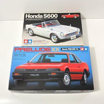 Tamiya 1:24 - Modelbouwdoos (2) - Honda S600; Honda Prelude, Nieuw