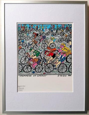 James Rizzi (after) - Stampede on Wheels