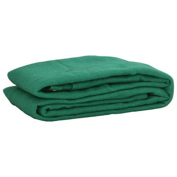 vidaXL Aanhangwagennet 3x5 m HDPE groen, Verzenden, Nieuw