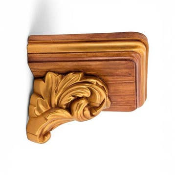 Plank - Hout - Gouden reliëfs, Antiek en Kunst