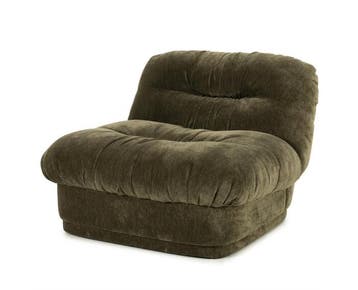 Fauteuil Nook - green | BY-BOO, Ophalen of Verzenden, Nieuw