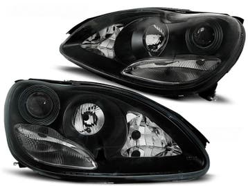 Koplampen Mercedes-Benz S-Klasse Typ W220 Bj. 98-01 zwart, Ophalen of Verzenden, Nieuw