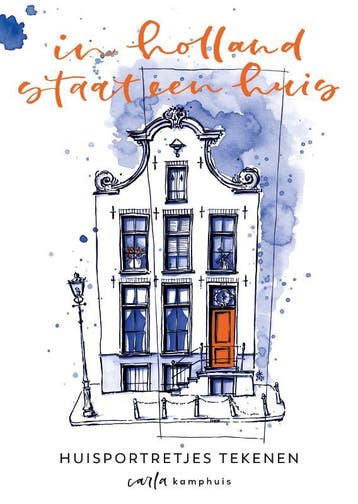 Huisportretjes Tekenen | Carla Kamphuis | Nieuw, Ophalen of Verzenden, Nieuw, Carla Kamphuis