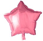 Folieballon ster roze, Verzenden, Nieuw, Versiering, Overige