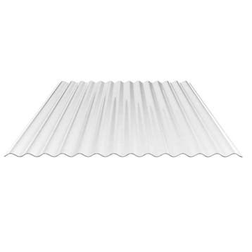 Acrylaat golfplaat | 76/18 | 3,0 mm | Glashelder, Verzenden, Nieuw, Overige materialen, Minder dan 20 mm