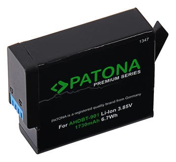 Accu voor de GoPro Hero 9 - Batterij type: AHDBT-901 - 1..., Nieuw