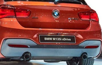 BMW 1 serie F20 LCI F21 LCI 135i Diffuser Origineel B2861, Nieuw, Achter, BMW