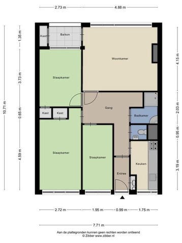 Te huur: Appartement Nevenstede in Den Haag, Huizen en Kamers, Huizen te huur, Den Haag, Appartement, Zuid-Holland