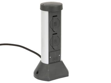 Tuinpaal - Dubbele stopcontact - Waterproof, Ophalen of Verzenden, Nieuw