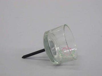 Glas waxinelichthouders Helder 50mm Doos24 Waxinehouder, Ophalen of Verzenden, Nieuw