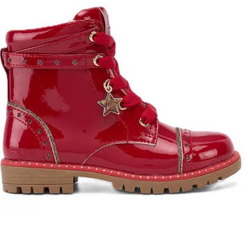Mayoral Girls Biker Boots Rood - Schoenmaat 28 (4-5 jaar), Ophalen of Verzenden, Nieuw
