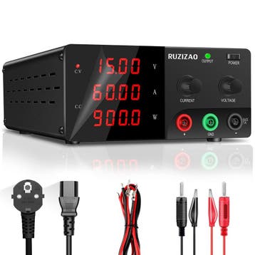 Laboratoriumvoeding 15V 60A 900W | Retourdeal 47% Korting, Ophalen of Verzenden