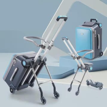 Multifunctionele Kinder Reiskoffer: Zitten, Rijden & Waterdi, Verzenden, Nieuw