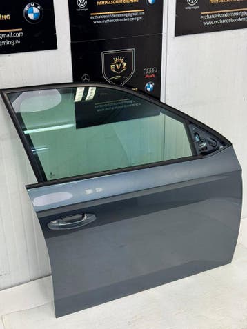 Portier 4-deurs rechts voor Skoda Fabia Combi bj.2019 grijs, Gebruikt, Voor, Skoda, Deur