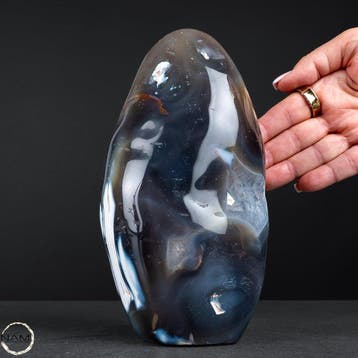 Natuurlijke orka-agaat Vrije vorm- 1700.36 g