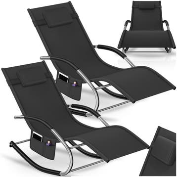 Ligstoel Taya, ergonomisch, schommelfunctie, Verzenden, Nieuw