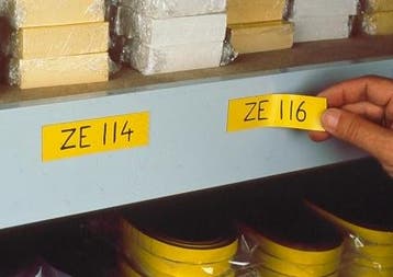 Magnetische Etiketten - Geel - Ferric oxide - Binnen - ME136, Verzenden