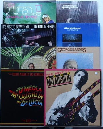 Guitarists : Byrd ; diMeola ; Barnes ; Hall ; de Grassi ;, Nieuw in verpakking