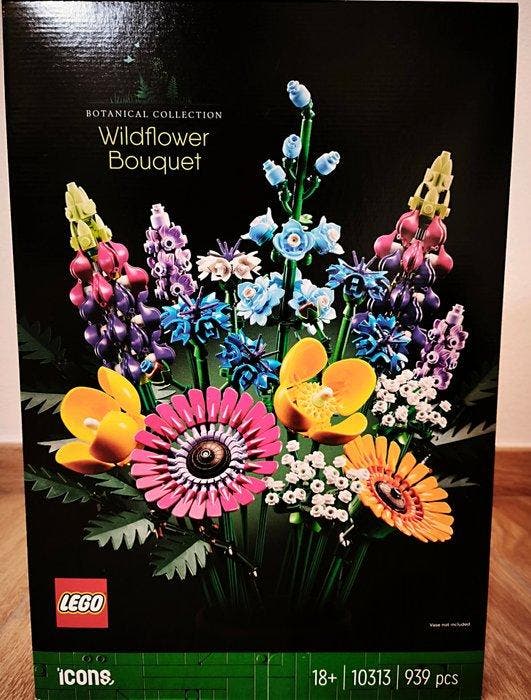 Lego Set - 10313 - Icons - Wildflower Bouquet, Kinderen en Baby's, Speelgoed | Duplo en Lego
