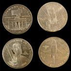 Marshalleilanden. 5 Dollars 1988/1991 First Men on the, Postzegels en Munten