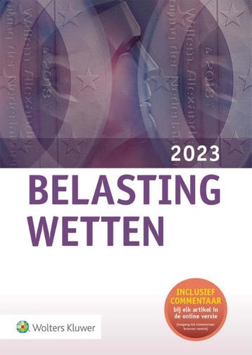 Belastingwetten   pocketeditie 2023 9789013171075, Boeken, Verzenden, Zo goed als nieuw
