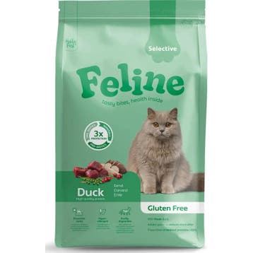 HobbyFirst Feline Kattenvoer Droog Sensitive Selective 4,..., Verzenden, Kat