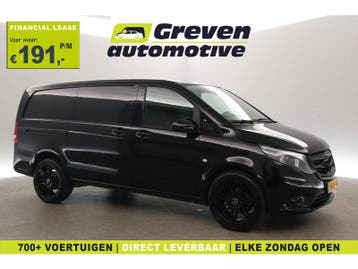 Mercedes-Benz Vito CDI Lang 140PK | Airco | Cruise | 19, Euro 5, Zwart, Mercedes-Benz, Nieuw