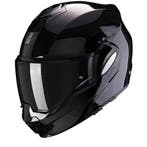 Scorpion Exo-Tech Evo Solid Zwart Systeemhelm, Motoren, Kleding | Motorhelmen, Systeemhelm, XXL, Nieuw met kaartje, Overige merken