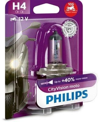 Philips 12342CTVBW H4 CityVision Moto, Motoren, Verzenden