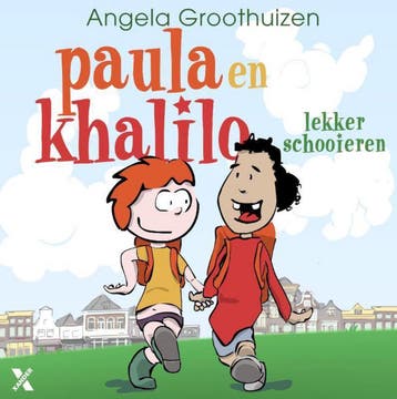 Lekker schooieren / Paula en Khalilo - Angela Groothuizen, Verzenden, Zo goed als nieuw, Angela Groothuizen