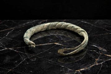 Viking periode Brons Armband 8e tot 11e eeuw n.Chr. - 59 mm