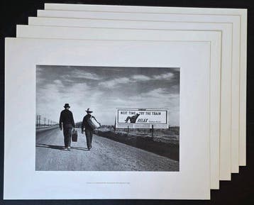 Dorothea Lange (1895–1965) - 5 tirages rares des migrants
