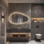 HIPP Design Phantom Organische LED spiegel - 120 x 70 cm -, Ophalen of Verzenden, Nieuw