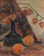 Nederlandse school (XX) - Stilleven met sinaasappels, Antiek en Kunst