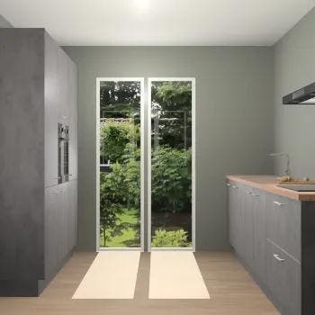 Beton Antraciet keuken Dallas 75361, Huis en Inrichting, Keuken | Complete keukens, Verzenden