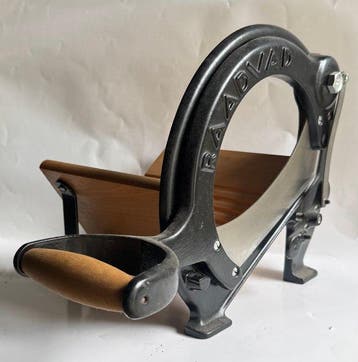 Raadvad - Ove Larsen - Broodsnijmachine - 294 - Metaal, Hout