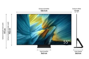 samsung OLED smart tv QE55S95F 55S95F QD-OLED 2025, Ophalen, Nieuw, Samsung, 100 cm of meer