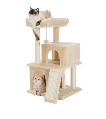 Nieuwe Krabpaal Kattentoren met Meerdere Niveaus - XL Paal, Verzenden, Nieuw