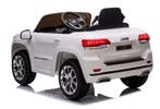 Kinderauto, JEEP GRAND CHEROKEE, wit, leder, rubber, NIEUW!, Ophalen of Verzenden, Nieuw