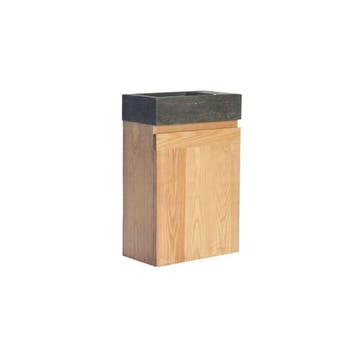 Sani Royal Fonteinkast Greeploos Nola Wood Eiken, Nieuw