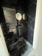 Hoogglans Vloertegels Zwart Marmerlook 60x120 Goud Wandtegel, Doe-het-zelf en Verbouw, Tegels, 60 cm of meer, Nieuw, Ophalen of Verzenden